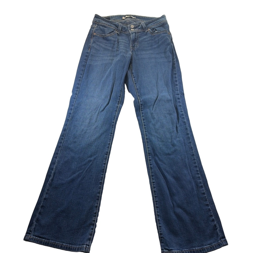 Levis 529 Curvy Bootcut Jeans Womens Sz 29x31 Blue Med Wash Mid Rise Stretch